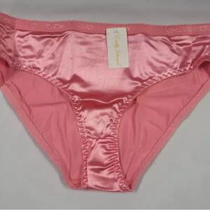 Emily Johnson Satin Panties 2 Pair